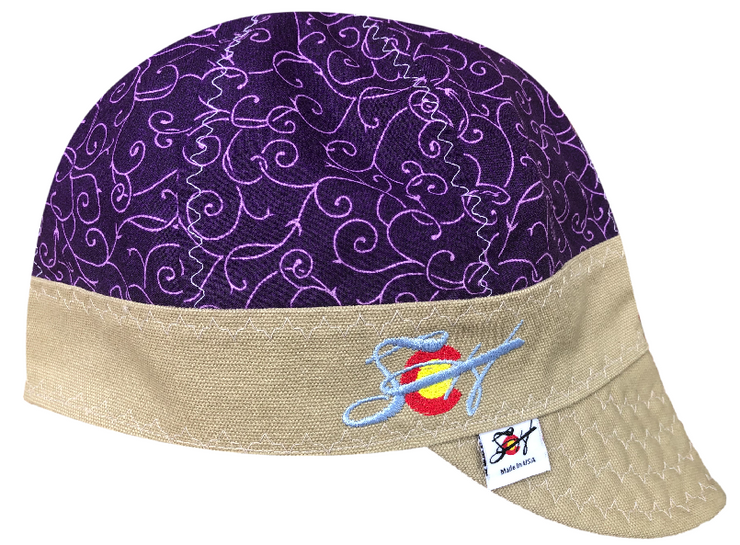 Embroidered W/2nd Amendment  3 Pk. Size 7 1/4 Hybrid Welding Caps