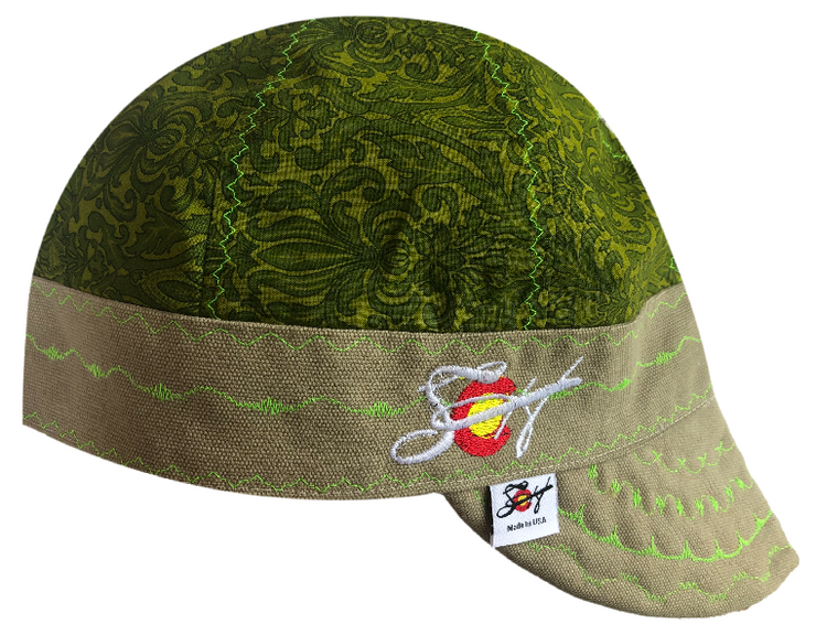 Embroidered W/2nd Amendment  3 Pk. Size 7 1/4 Hybrid Welding Caps