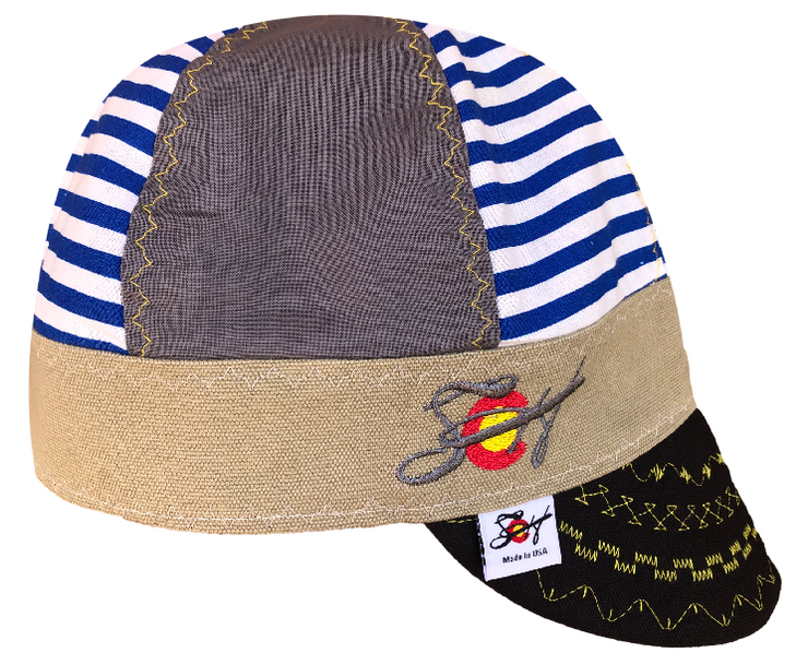 "Nautical Man" Size 7 1/4 hybrid Welding Cap