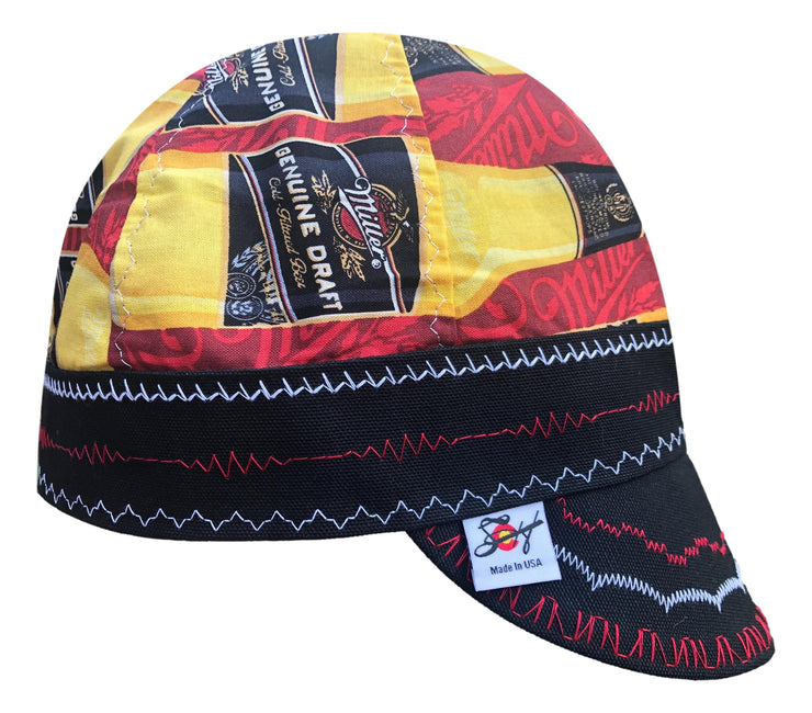 Miller Genuine Draft Beer Hybrid Welders Cap