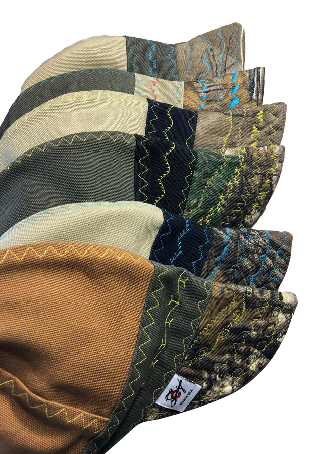 Camo & Canvas Prewashed Welders Caps 7 3/8- 7 3/4 Available
