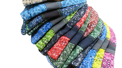 Paisley Hybrid Bandana Print Size 7 Welders Cap