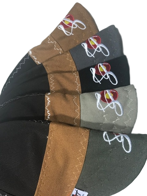 Triple Play Chocolate/Brown Embroidered Size 7 7/8 Prewashed Canvas Welding Cap