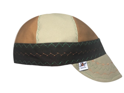 Triple Play Browns Mixed Panel 🇺🇸 Size 7 7/8 Prewashed Welders Cap